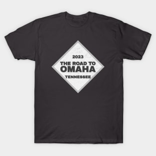 Tennessee Road To Omaha College Baseball CWS 2023 T-Shirt